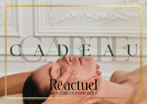 Carte cadeau soin visage Payot de l’institut Réactuel, modelage du visage et du cou pour un soin expert à Gouvieux