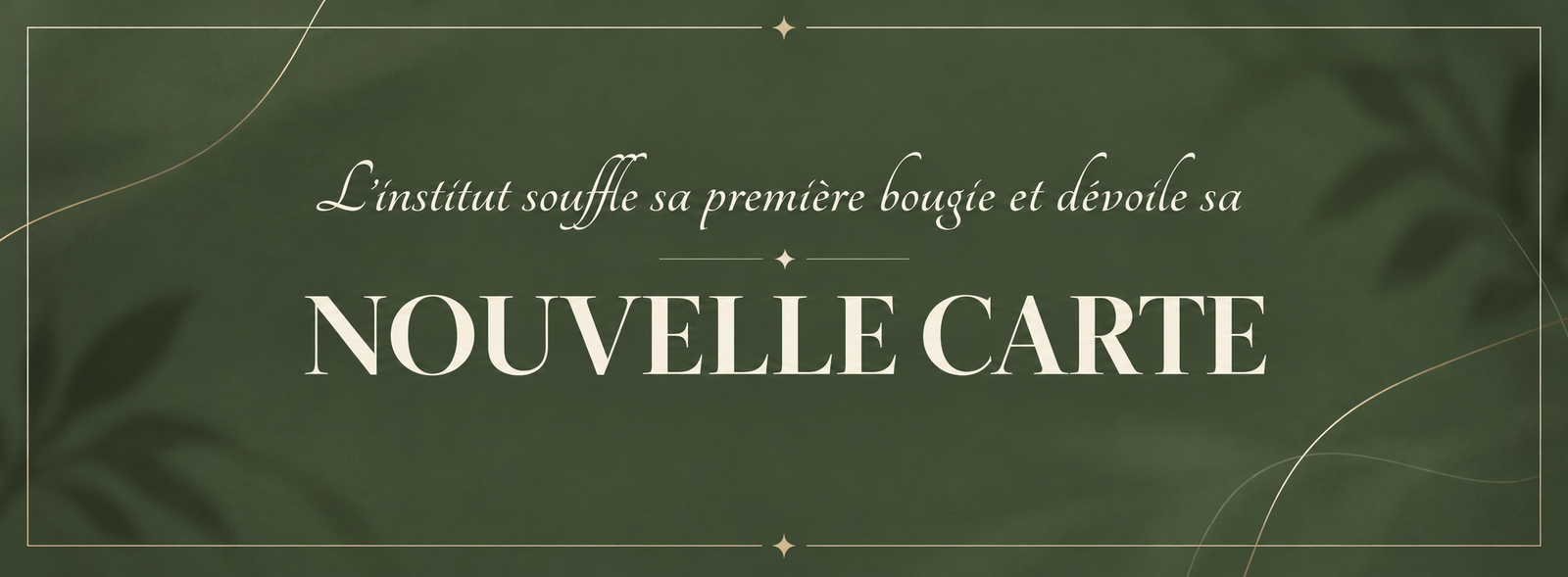 Nouvelle carte de soins visage, massages et rituels bien-être de l’institut Réactuel à Gouvieux, près de Chantilly, pour son premier anniversaire.