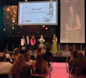 Remise du trophée d'argent du Meilleur Soin Signature 2026 à Réactuel, institut de beauté à Gouvieux près de Chantilly, pour son Rituel du Domaine.
